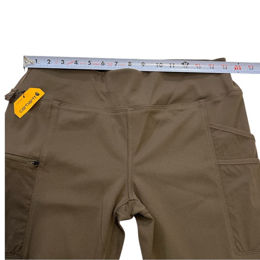 Carhartt Force Fitted Midweight Utility Leggings, Fitted Mid-Rise‎ Waist, Medium - Picture 6 of 12